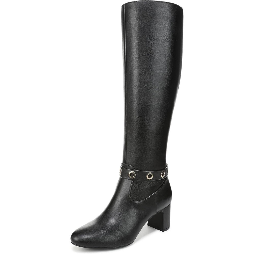 LifeStride Women's Tansy Fashion Boot, Black, Size 7.5